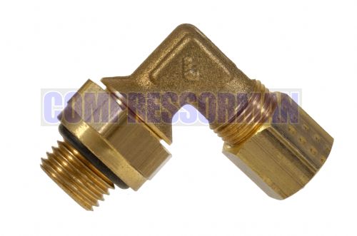 Male Stud Swivel Elbow BSPP