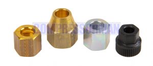 Brass, Steel and Techical Polymer Nut