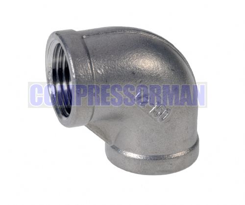 Female Elbow 90 degree BSPP 316 Stainless Steel