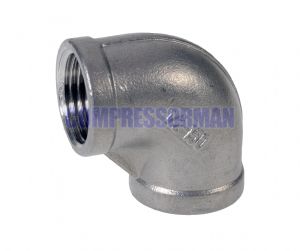 Female Elbow 90 degree BSPP 316 Stainless Steel