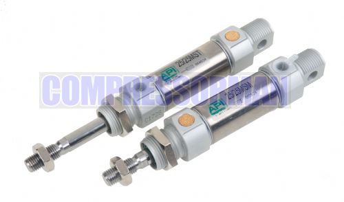 Mini ISO Pneumatic Cylinders Single Acting 8-25mm 