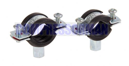 Rubber Lined Pipe Clips 12mm - 254mm